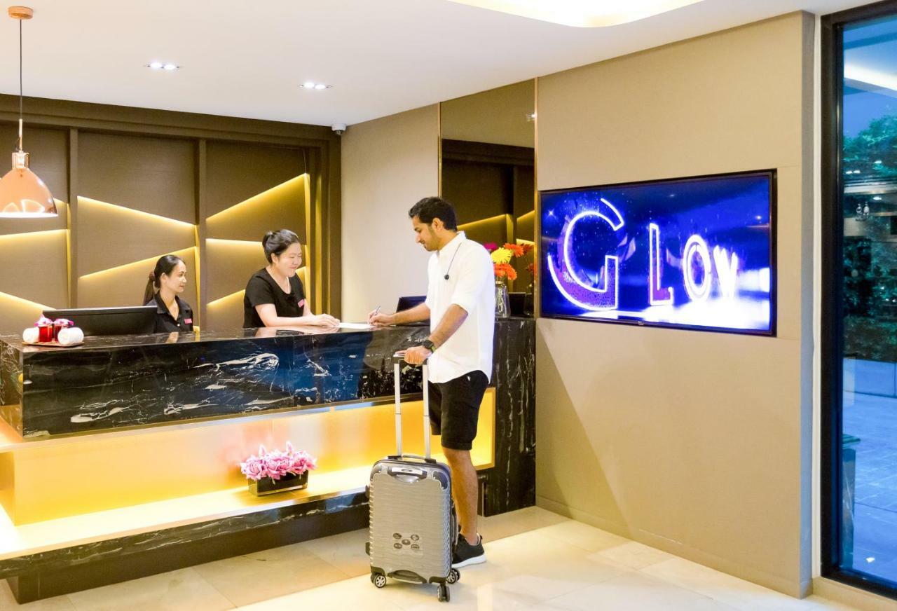 Glow Sukhumvit 5 Hotell Bangkok Exteriör bild